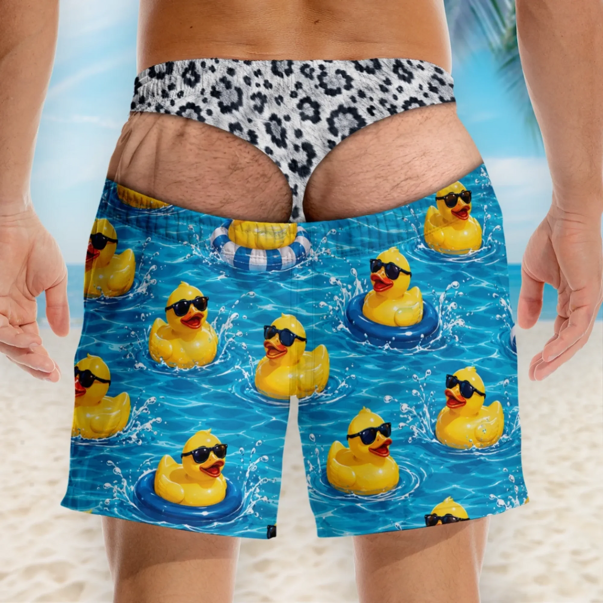 Funny Trunk™ Duck Swim Trunks