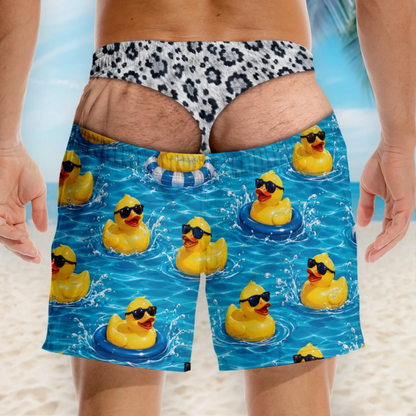 Funny Trunk™ Duck Swim Trunks