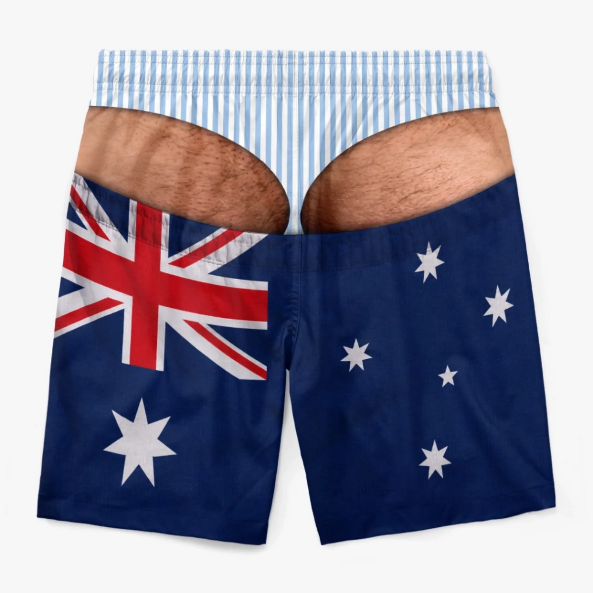 Funny Trunk™ Australia Flag Swim Trunks