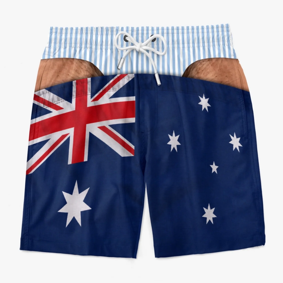 Funny Trunk™ Australia Flag Swim Trunks